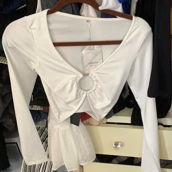 NWT white long sleeve - Picture 1 of 1